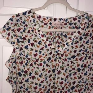 | Philosophy | Floral Blouse